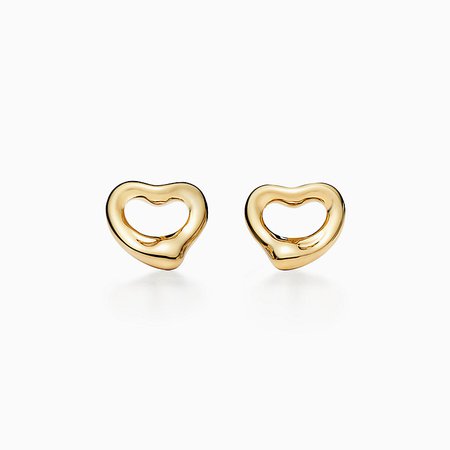 Tiffany & Co. Schlumberger® Lynn earrings in 18k gold with rubies. | Tiffany & Co.