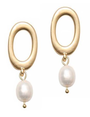 THE OUTLIER - gold earring
