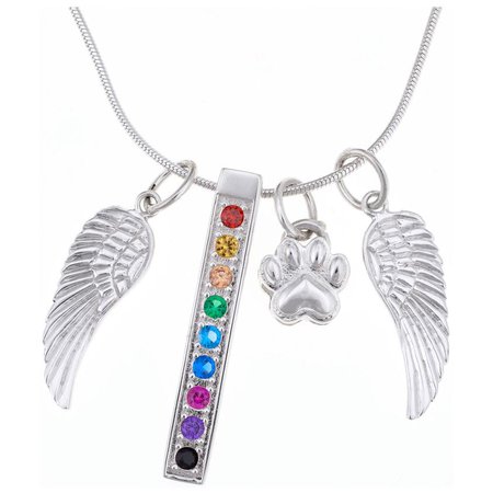 Rainbow Bridge Sterling Necklace | The Animal Rescue Site
