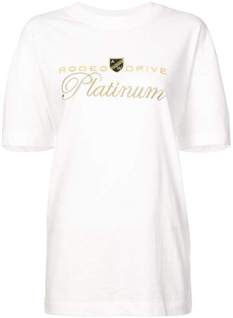 Rodeo Drive embroidered T-shirt
