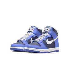 Nike Dunk High "Medium Blue/White/Midnight Navy" Grade School Boys' Shoe - Google Search