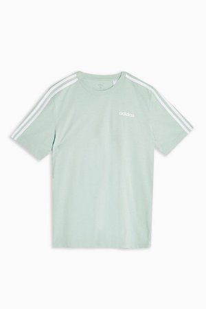 Mint Three Stripe T-Shirt by adidas | Topshop