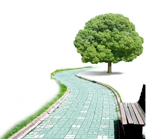 park tree road way path freetoedit #park sticker by @aswaaks