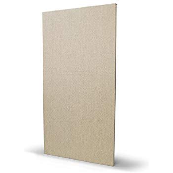 Amazon.com: soundsulate Acoustical Sound Absorbing Poly Wall Panels, Beige, 1" x 24" x 48", 6# density Lot of 10 (Natural): Musical Instruments