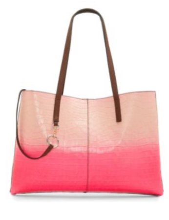 coral pink tote Vince Camuto