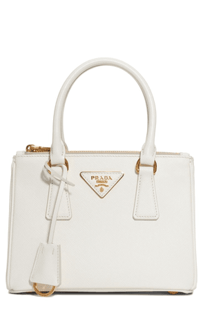 white prada purse