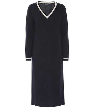 Palermo wool-blend dress
