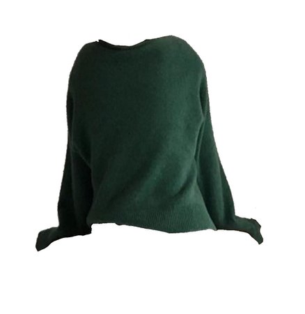 green jumper