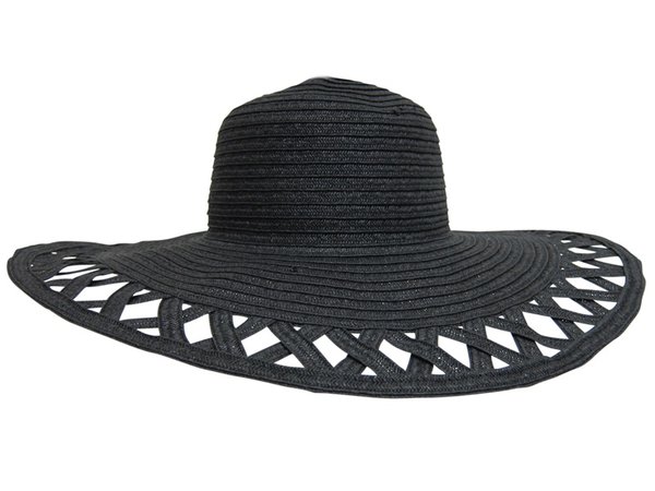 black straw sun hats - Google Search