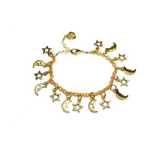 Pinterest | bracelet moons and stars gold