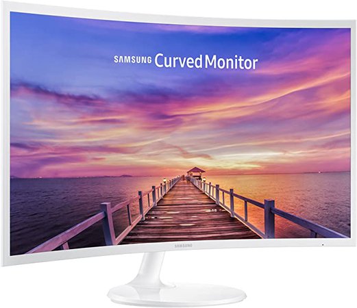 Amazon.com: Samsung 32 inch CF391 Curved Monitor (LC32F391FWNXZA) - 1080p, Dual Monitor, Laptop Monitor, Monitor Stand/Riser/Mount Compliant, AMD Freesync, Gaming, HDMI, White: Computers & Accessories