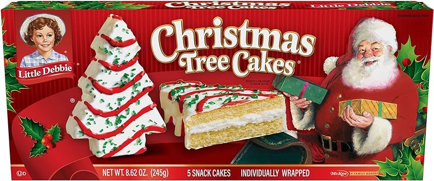 Amazon.com: Christmas Tree Cakes 3 Boxes of 5 (Total 15 Cakes) : Grocery & Gourmet Food