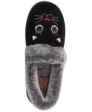 Skechers Women's BOBS for Cats Too Cozy Meow Pajamas Slipper Shoes from Finish Line & Reviews - Finish Line Women's Shoes - Shoes - Macy's