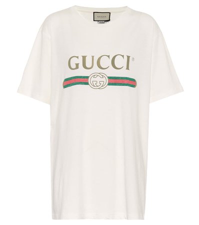 Printed Cotton T-Shirt - Gucci * mytheresa.com