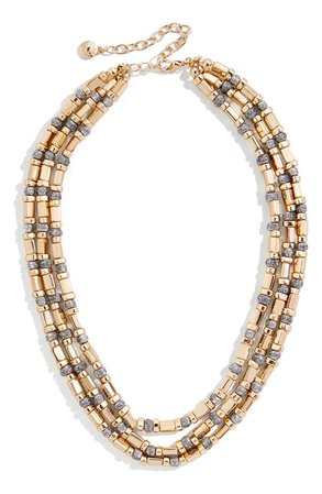 BaubleBar Cailyn Layered Chain Necklace | Nordstrom