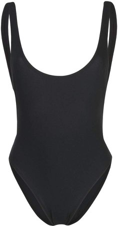 plunge back one-piece