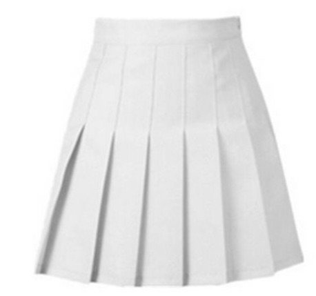 pleat skirt