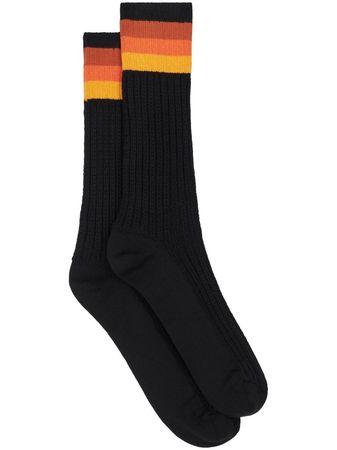 ETRO stripe-detail Ankle Socks - Farfetch
