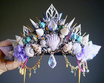 mermaid crown purple - Google-Suche