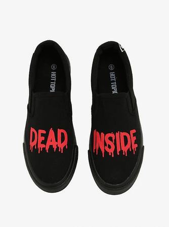 Halloween shoes dead inside