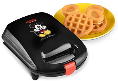 Amazon.com: Disney DCM-9 Mickey Mini Waffle Maker, Black: Kitchen & Dining