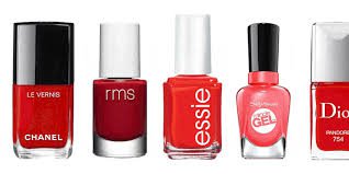 orange red nail polish - Google Search