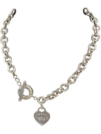 silver tiffany necklace