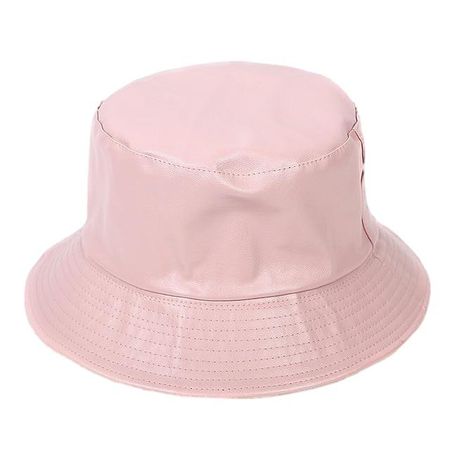 Faux Leather Bucket Hat - Own Saviour