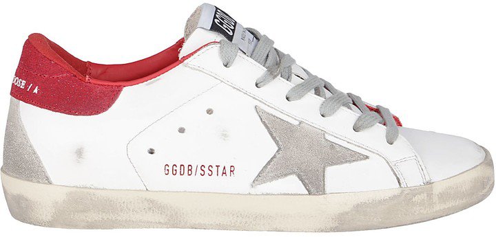 White Leather Superstar Sneakers