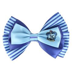 Ravenclaw striped bow hair accessory