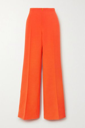 COURREGES | Wool wide-leg pants | NET-A-PORTER.COM