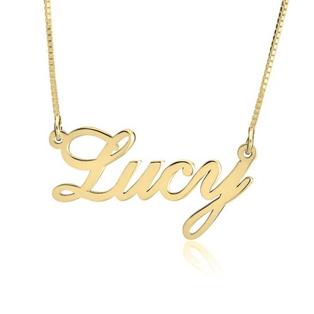 Lucy Name Necklace - GLITIC