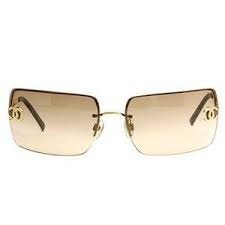 chanel brown clear sunglasses