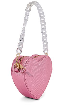 LPA Mini Ava Heart Bag in Pink | REVOLVE