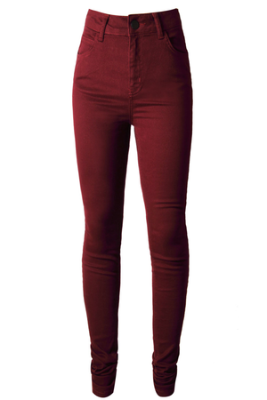 Garnet red pants