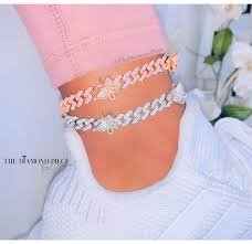 cuban link anklet - Google Search