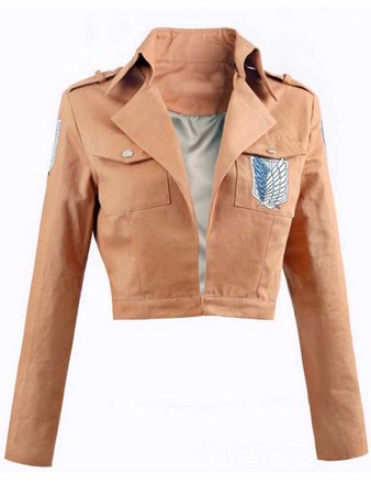 Attack on Titan scout regiment female jacket