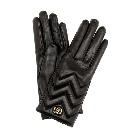 Leather Gloves - Gucci | mytheresa.com