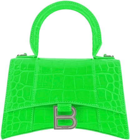 balenciaga one green bag