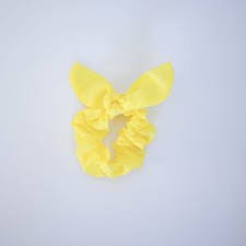 yellow scrunchie bow - Google Search
