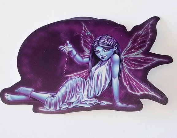 Fairy Sticker vending machine prismatic wings WISHES purple | Etsy