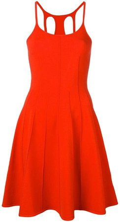 fitted sleeveless dress