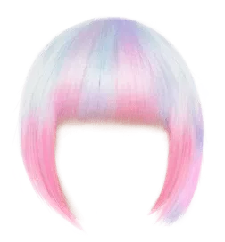 wig colorful hair cosplay Sticker by MiuMiu(=^-ω-^=)