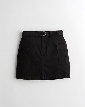 Girls Ultra High-Rise Faux-Suede Mini Skirt | Girls Bottoms | HollisterCo.com