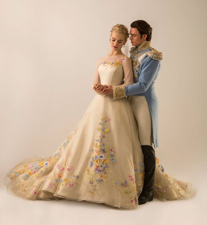 Cinderella Wedding Dress Lily James: Official Disney Cinderella Wedding Dress for Brides | Glamour
