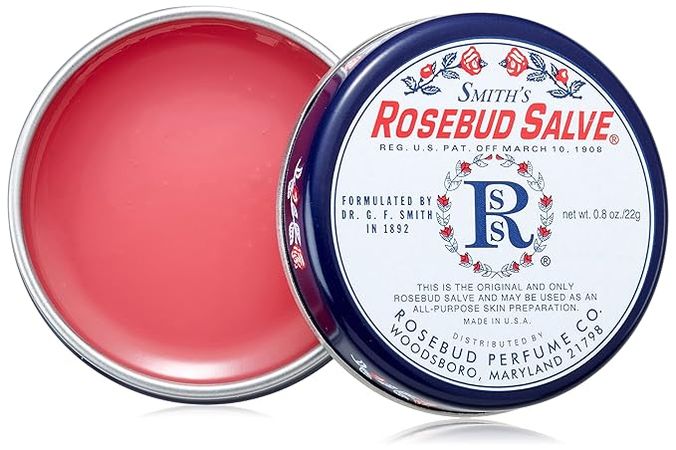 Amazon.com : Rosebud Salve Tin, .8 Ounce : Lip Balms And Moisturizers : Beauty & Personal Care