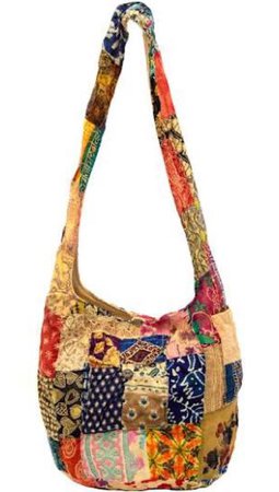 boho patchwork shoulder bag from Hippie Shop