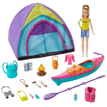 Barbie Team Stacie Summer Camp Playset : Target