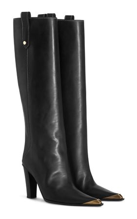 Leather Knee-High Boots By Etro | Moda Operandi