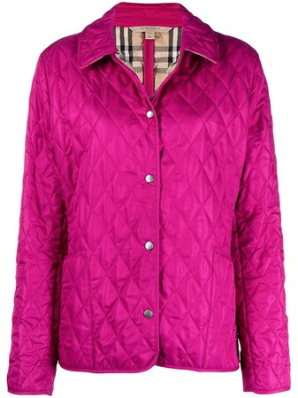 Burberry Pre-Owned diamond-quilted Jacket - Farfetch